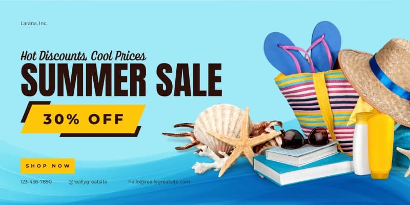Summer Sale Banner